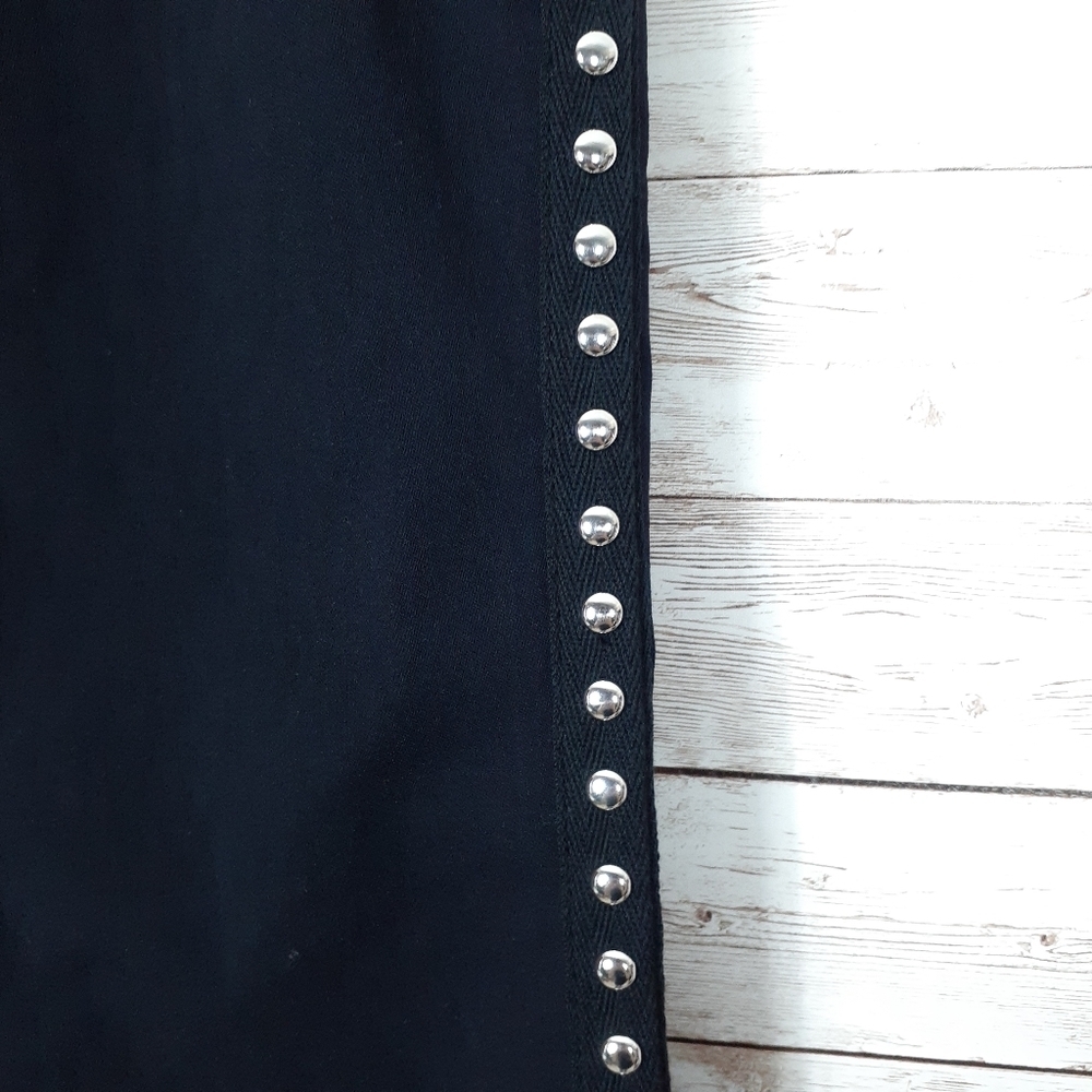INC Skinny Leg Pants 6P Studded Leg Mid Rise 897 - Picture 3 of 7
